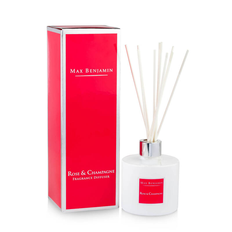 Max Benjamin - Dyfuzor zapachowy 150ml - Rose & Champagne Classic