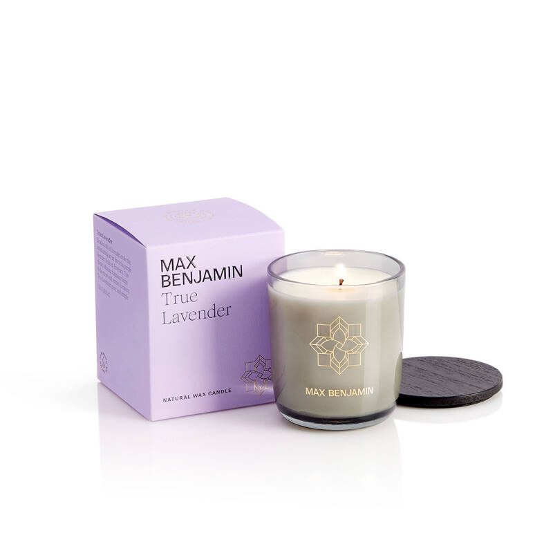 Max Benjamin - Świeca True Lavender 210 g Classic