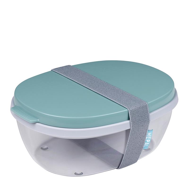 Mepal - Saladbox Ellipse Nordic Green