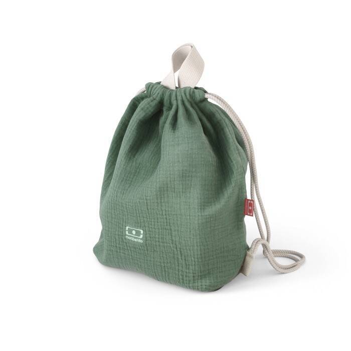 Monbento - Lunchbag plecaczek Buddy, Green Natural