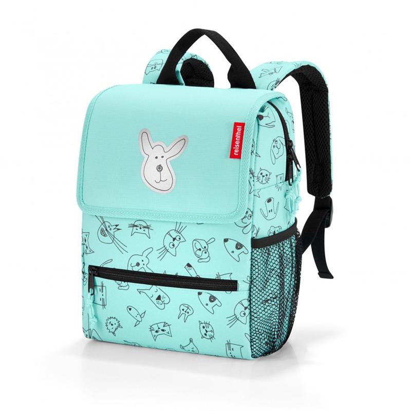 Reisenthel - Plecak backpack kids cats and dogs mint