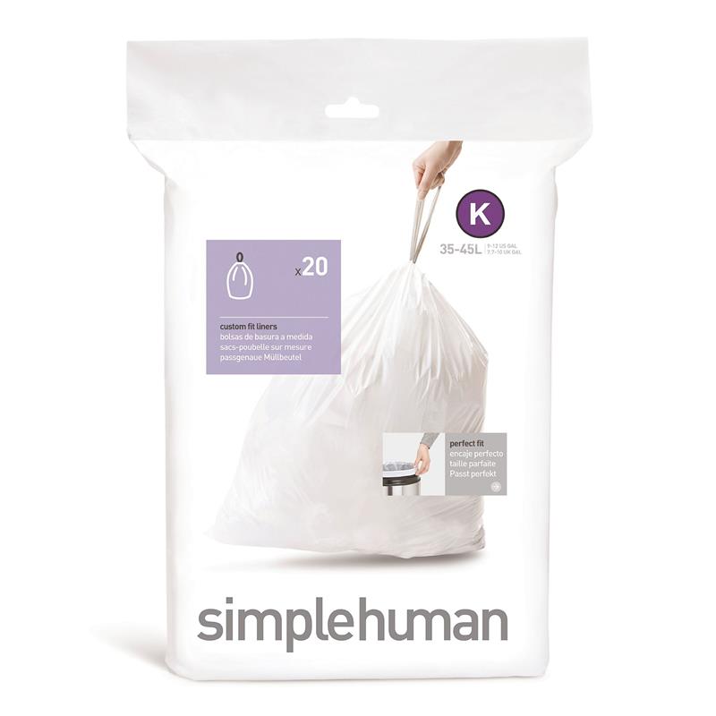 Simple Human - worki na śmieci 20 szt. rozmiar K 35-45 l