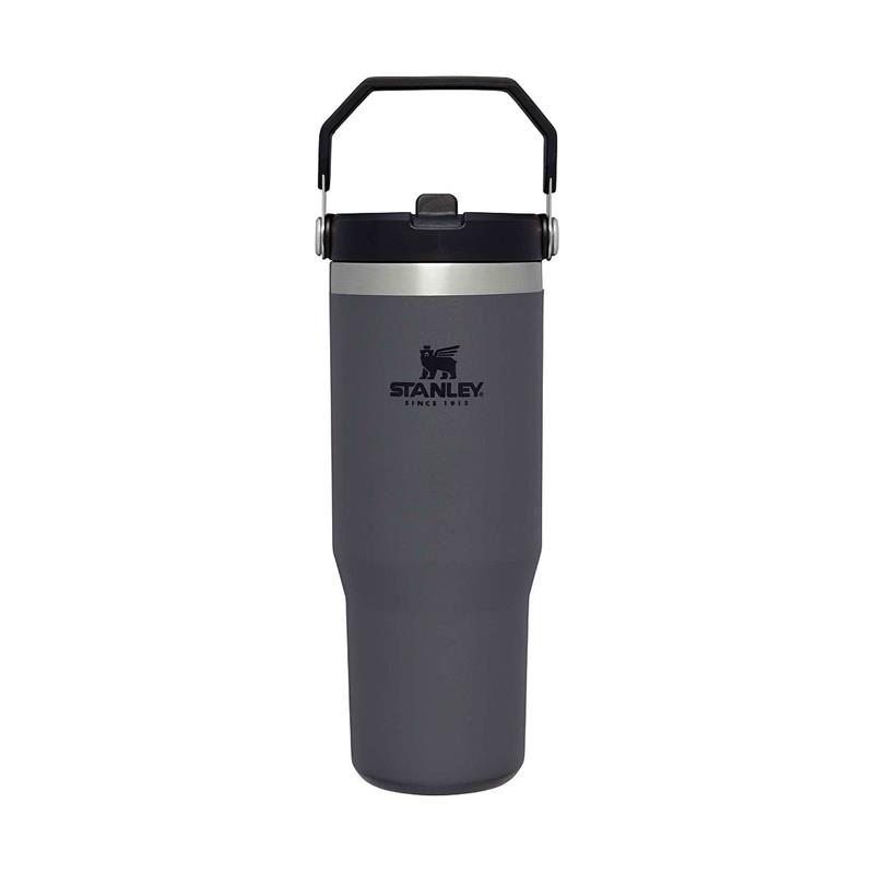 Stanley - kubek The IceFlow Flip Straw Tumbler 0,89L Charcoal