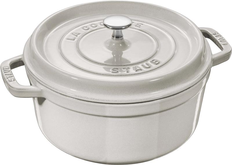 Staub - garnek żeliwny 22 cm okrągły 2.6 l truflowy La Cocotte