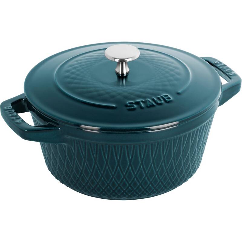 Staub - garnek żeliwny okrągły 4 ltr, morski Special Cocotte