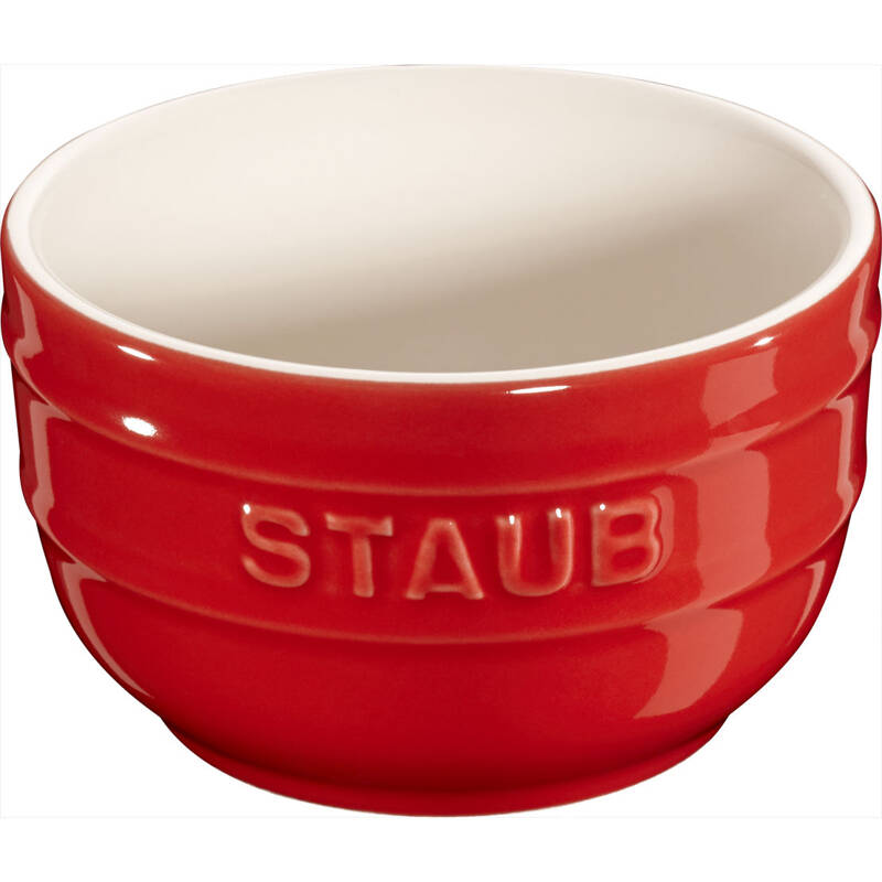 Staub - ramekin okrągły 200 ml, czerwony