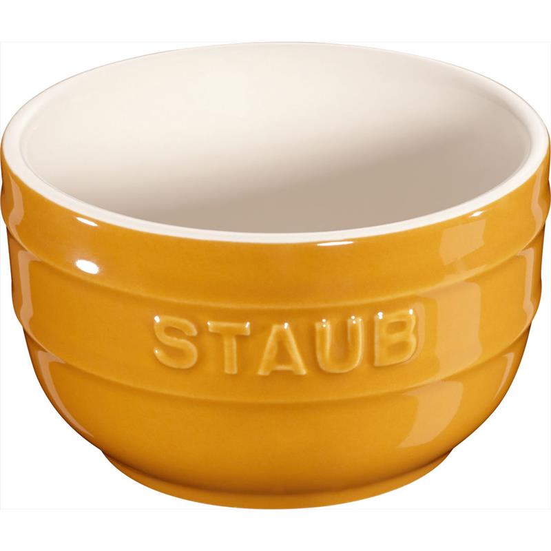 Staub - ramekin okrągły 200 ml, musztardowy