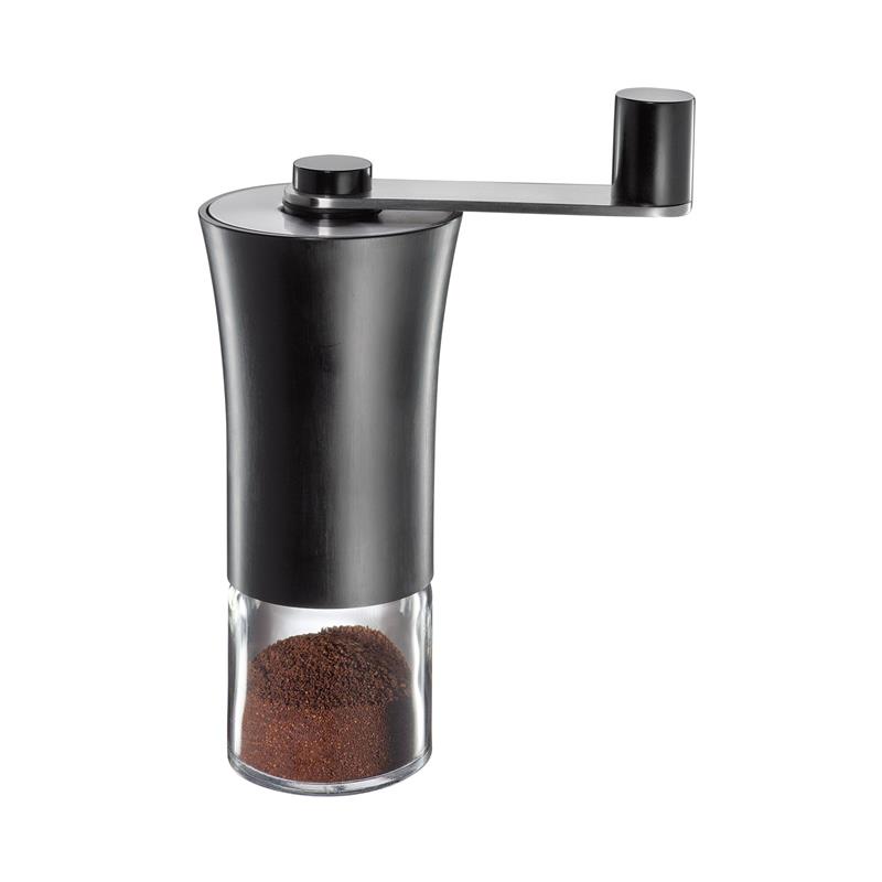 Zassenhaus - młynek do kawy, śred.6,5 cm, wys.15,5 cm, poj.14 g, czarny Buenos Aires