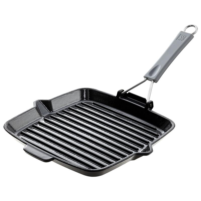 Zwilling - patelnia grillowa żeliwna 24 cm OUTLET