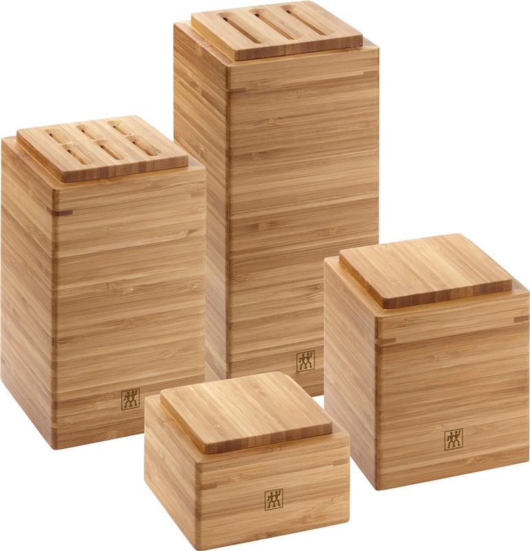 Zwilling - zestaw 4 pojemników bambusowych Storage