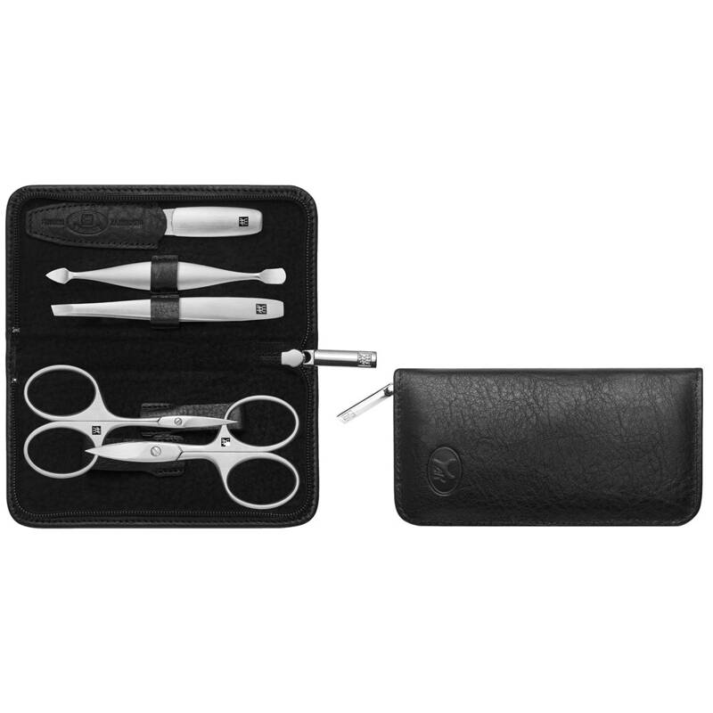 Zwilling - zestaw do manicure - czarne etui, 5 elementów Twinox